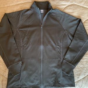 Large zip front performance jacket-new!